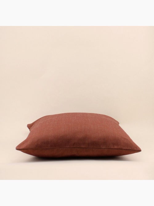 Coussin déperlant & anti uv  marron 60x60cm - Kiabi