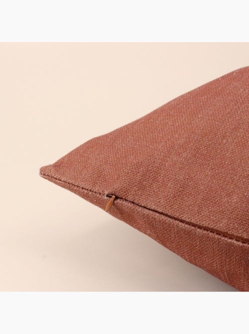 Coussin déperlant & anti uv  marron 60x60cm - Kiabi