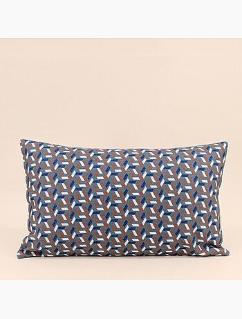 Coussin déperlant & anti uv motifs géometriques 30x50cm