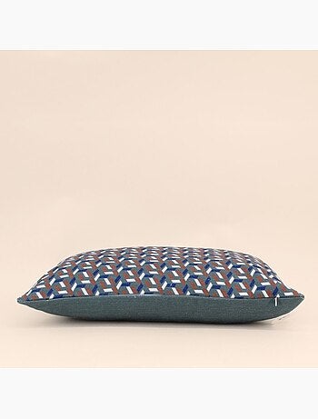 Coussin déperlant & anti uv motifs géometriques 30x50cm