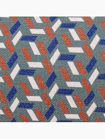 Coussin déperlant & anti uv motifs géometriques 30x50cm