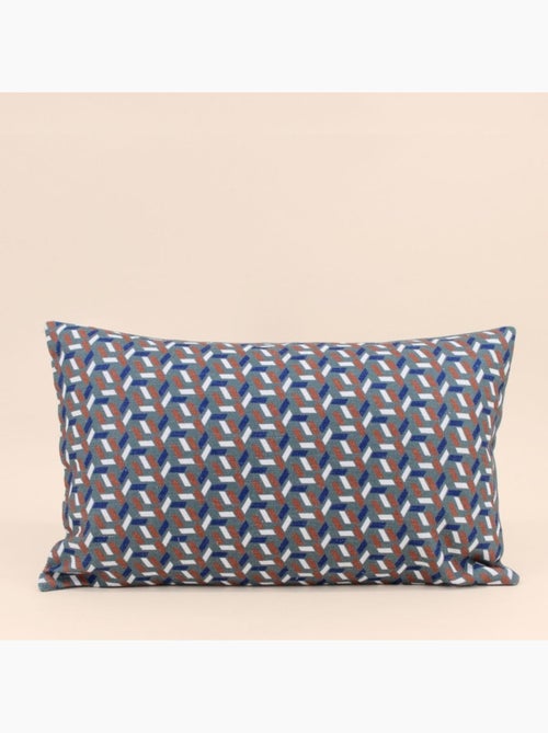 Coussin déperlant & anti uv  motifs géometriques 30x50cm - Kiabi
