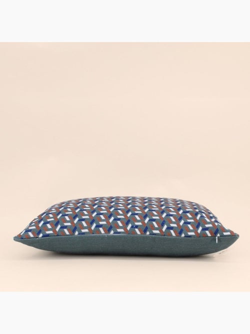 Coussin déperlant & anti uv  motifs géometriques 30x50cm - Kiabi