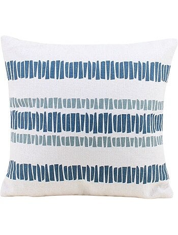 Coussin déperlant & anti uv motifs géométriques 40x40cm