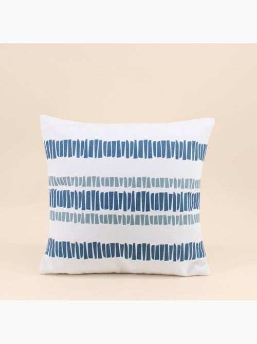 Coussin déperlant & anti uv motifs géométriques 40x40cm - Kiabi