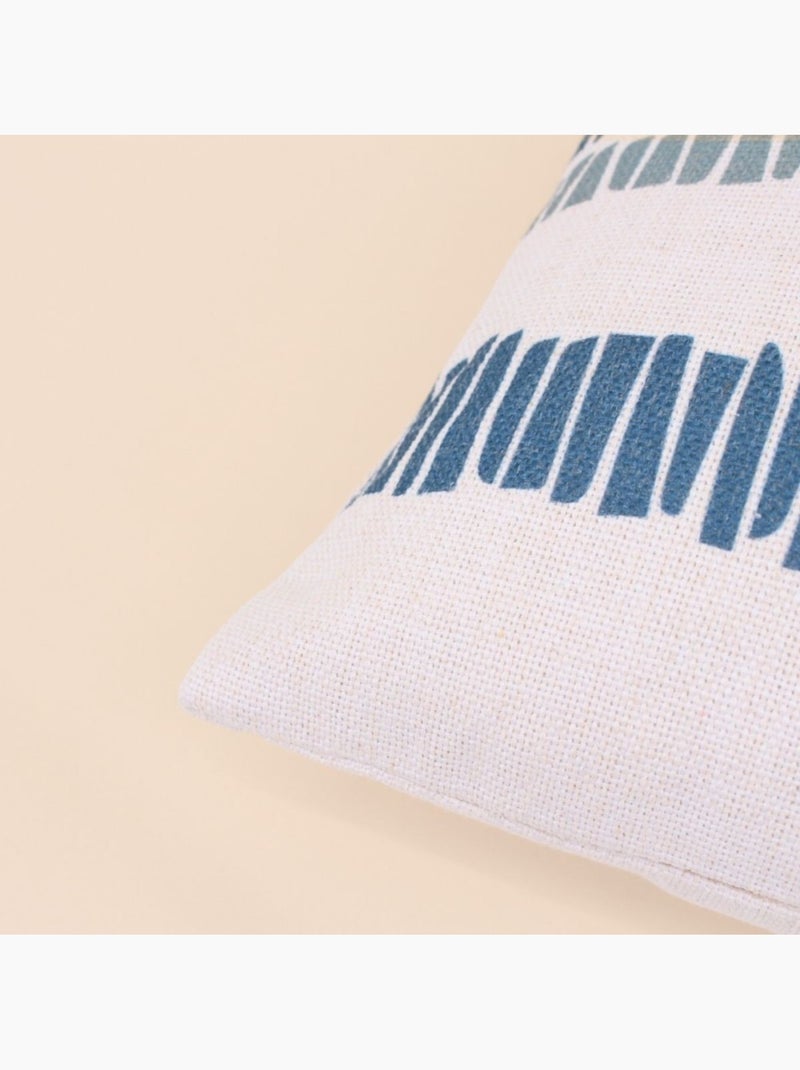 Coussin déperlant & anti uv motifs géométriques 40x40cm Beige - Kiabi