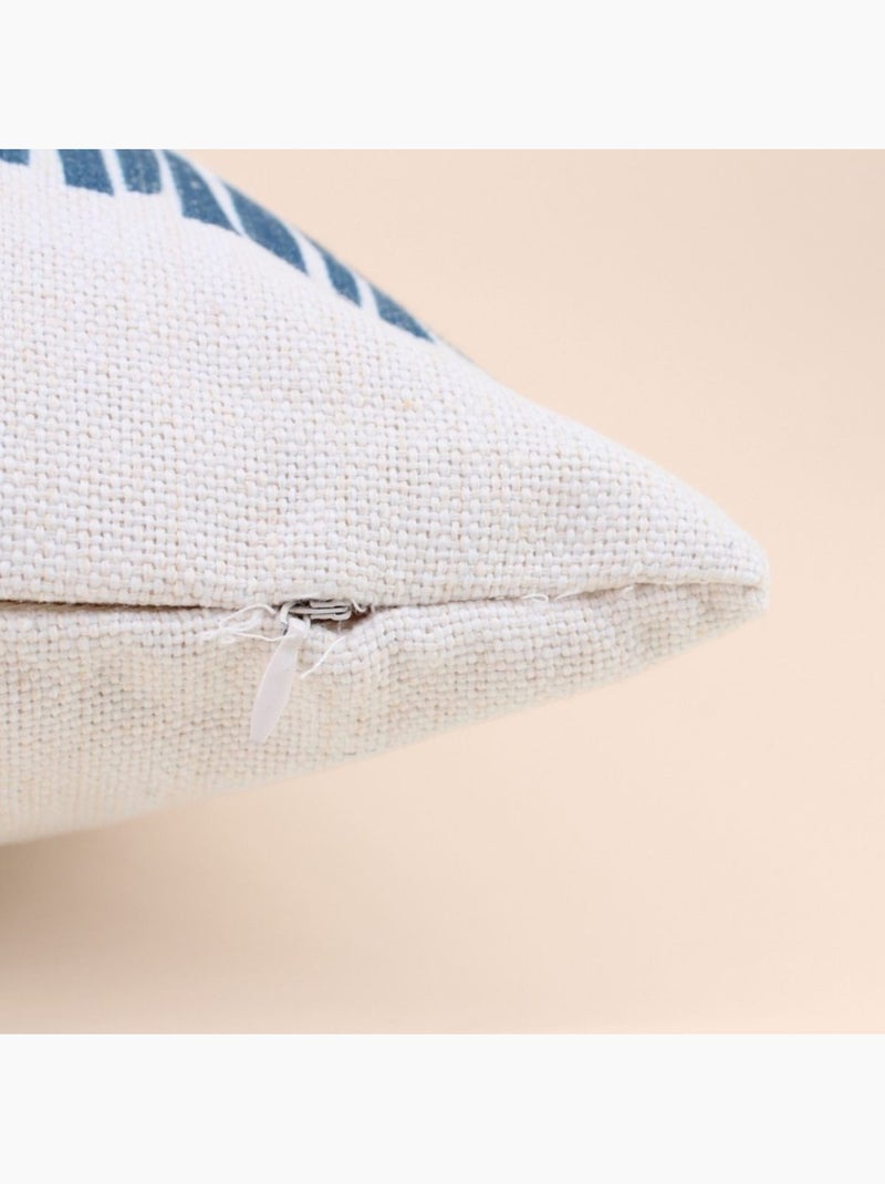 Coussin déperlant & anti uv motifs géométriques 40x40cm Beige - Kiabi