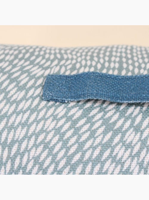 Coussin déperlant & anti uv motifs organiques 30x50cm - Kiabi