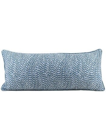 Coussin déperlant & anti-uv motifs organiques 30x70cm
