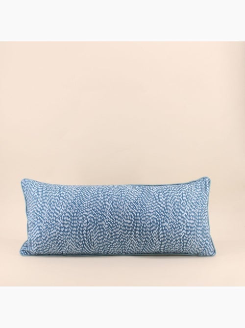 Coussin déperlant & anti-uv motifs organiques 30x70cm - Kiabi