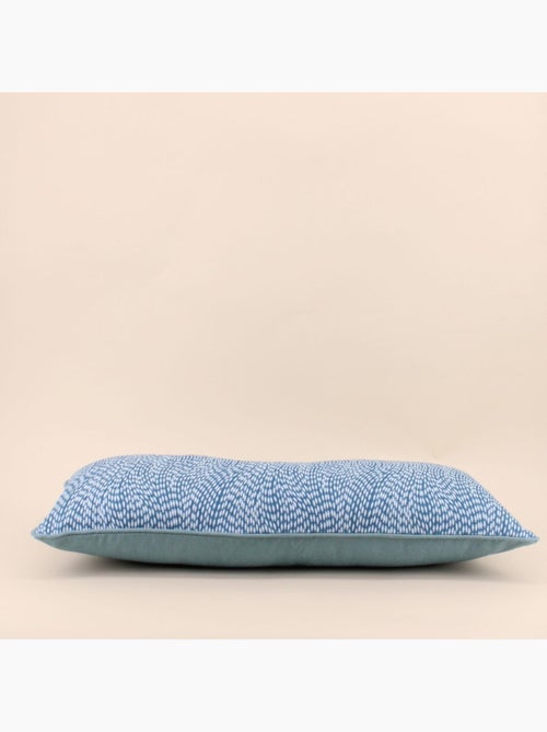 Coussin déperlant & anti-uv motifs organiques 30x70cm - Kiabi