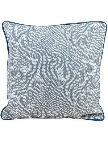 Coussin déperlant & anti uv motifs organiques 40x40cm