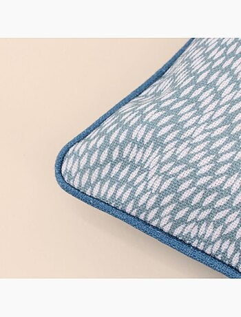 Coussin déperlant & anti uv motifs organiques 40x40cm