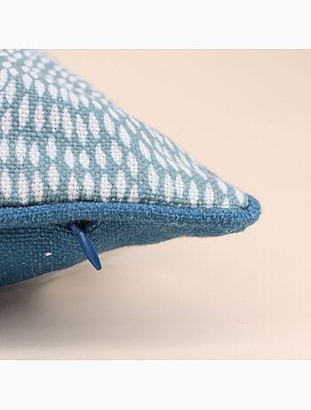 Coussin déperlant & anti uv motifs organiques 40x40cm