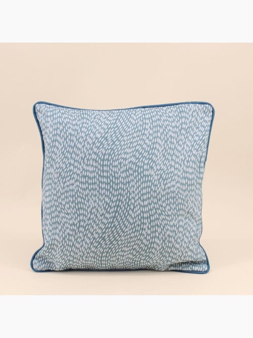 Coussin déperlant & anti uv motifs organiques 40x40cm - Kiabi