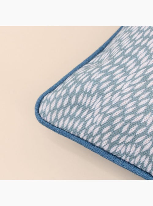 Coussin déperlant & anti uv motifs organiques 40x40cm - Kiabi