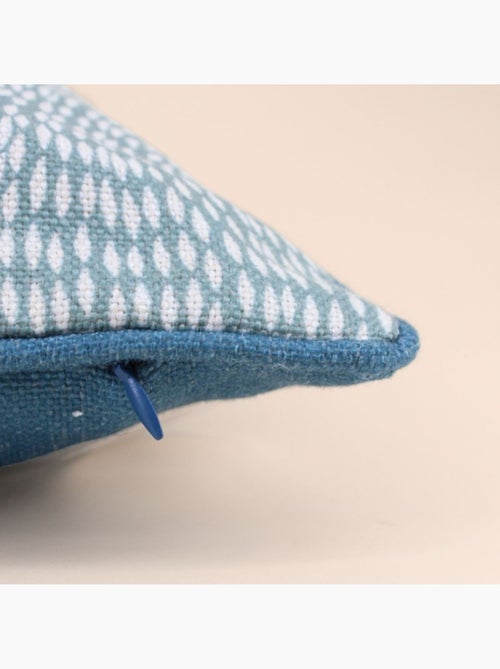 Coussin déperlant & anti uv motifs organiques 40x40cm - Kiabi