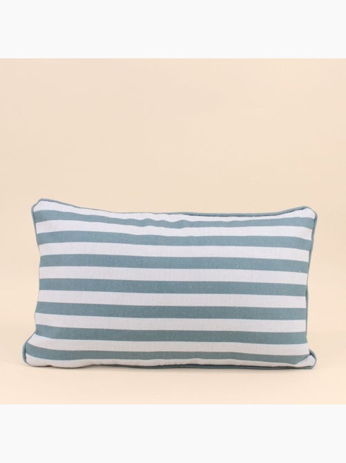 Coussin déperlant & anti uv rayé 30x50cm - Kiabi
