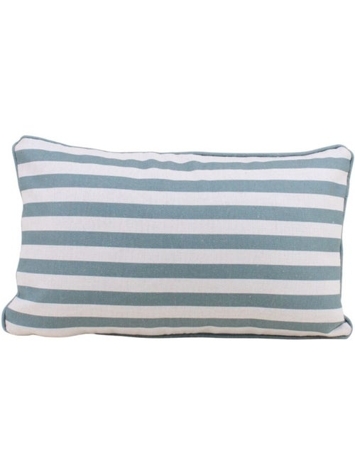 Coussin déperlant & anti uv rayé 30x50cm - Kiabi