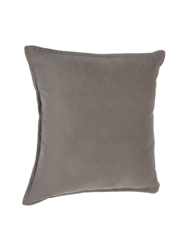 Coussin design Lilou Taupe - Kiabi