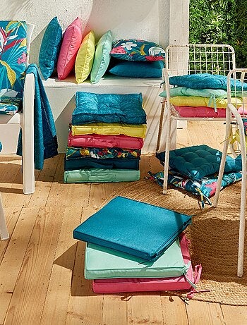 Coussin d'extérieur carré déhoussable PARADISE