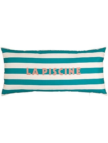 Coussin d'extérieur déhoussable déperlant poolside