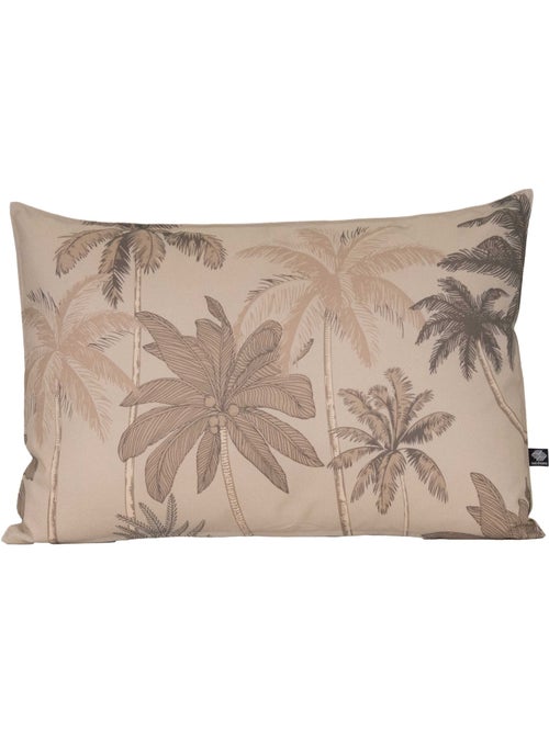 Coussin d'extérieur déperlant imprimé palmiers - Kiabi Coussin d'extérieur déperlant imprimé palmiers - Kiabi