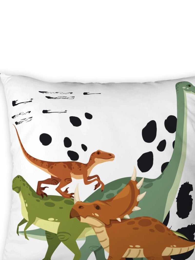 Coussin Dinosaure cretace Vert - Kiabi