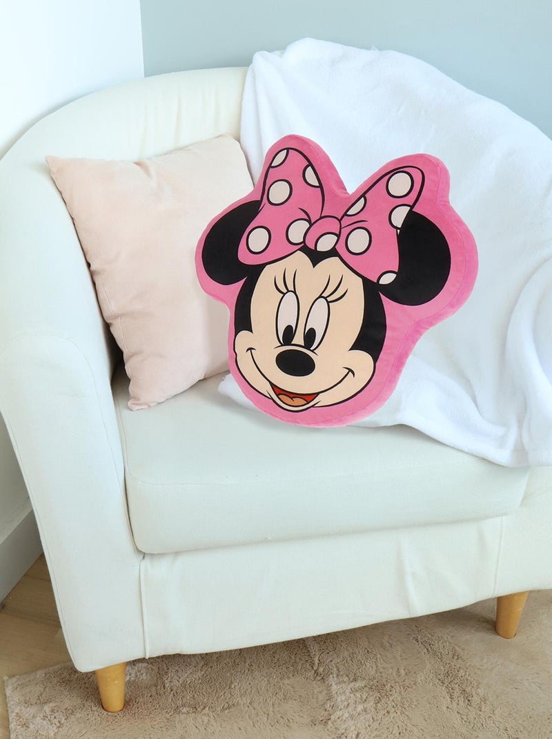 Coussin Disney 3D Minnie - 100% Polyester Rose - Kiabi