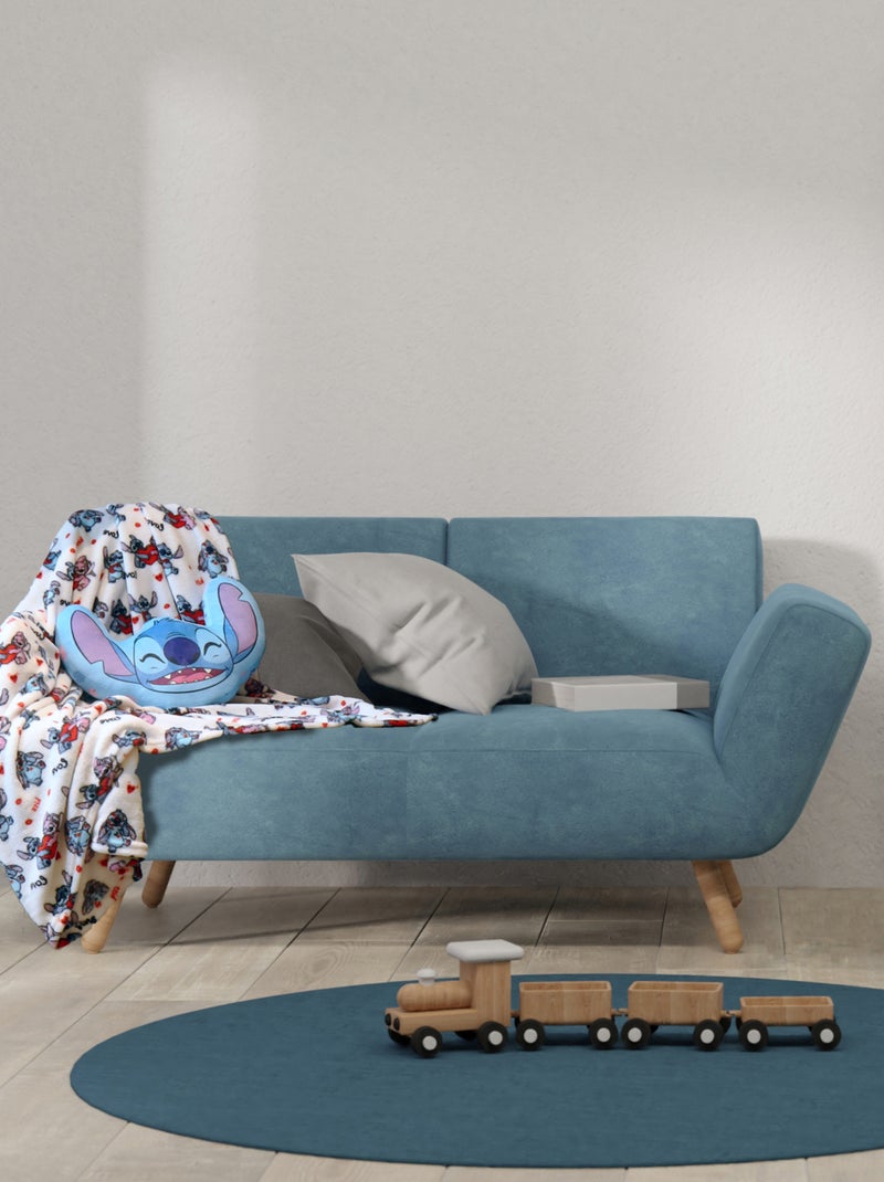 Coussin Disney 3D Stitch - 100% Polyester Bleu - Kiabi