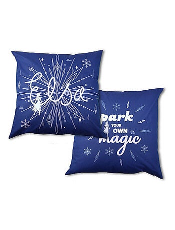 Coussin Disney La Reine des Neiges -Spark your own magic- - Allumez votre propre magie - 45x45 cm