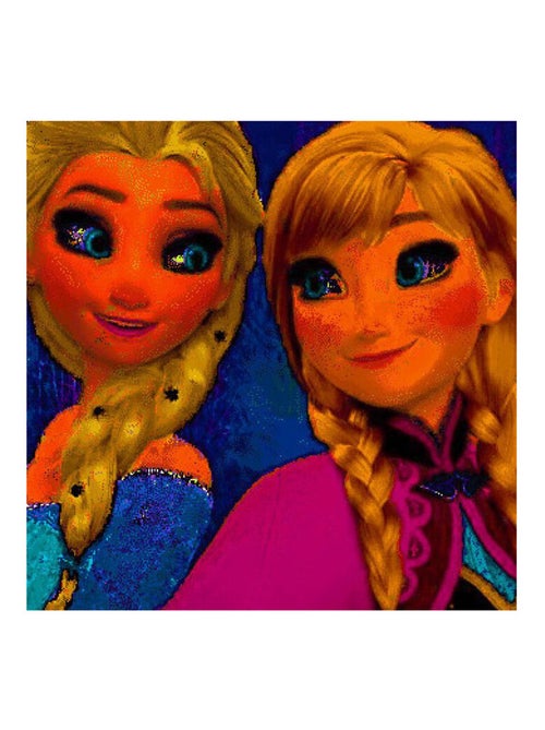 Coussin Disney La Reine des Neiges 2 40x40 cm - Kiabi