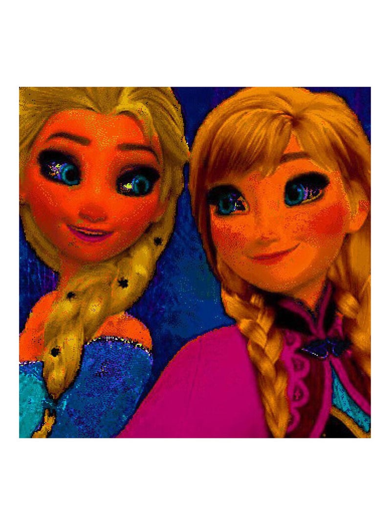 Coussin Disney La Reine des Neiges 2 40x40 cm Multicolore - Kiabi