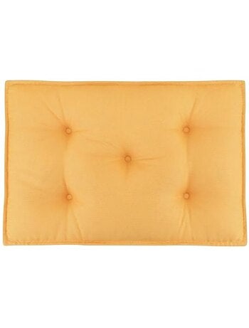 Coussin dossier/cale reins déperlant ocre 40x60cm