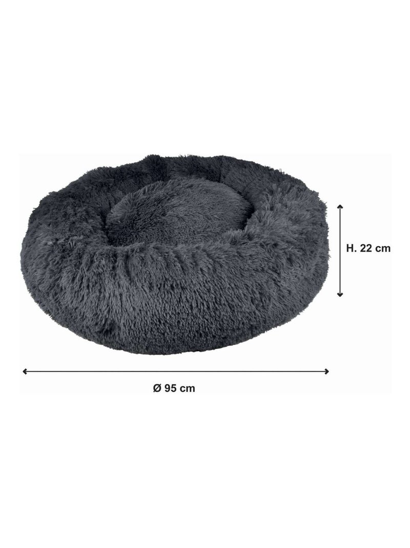 Coussin doux et rond pour chien et chat L SNOW Gris - Kiabi