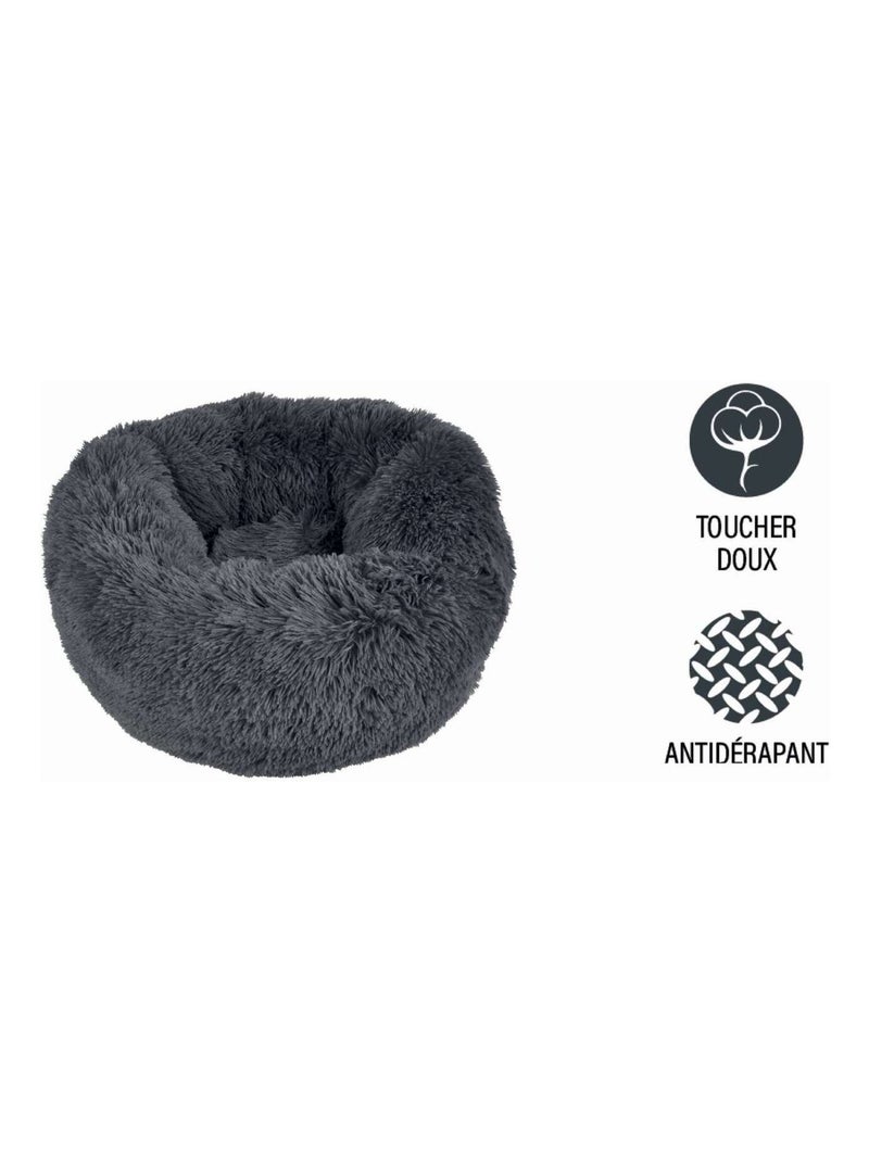 Coussin doux et rond pour chien et chat S SNOW Gris - Kiabi
