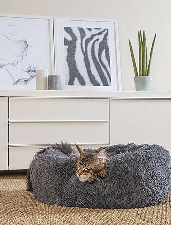 Coussin doux et rond Snow pour chien et chat