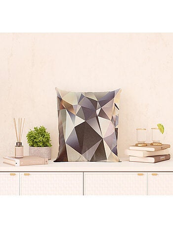 Coussin effet cuivré - 45 cm x 45 cm