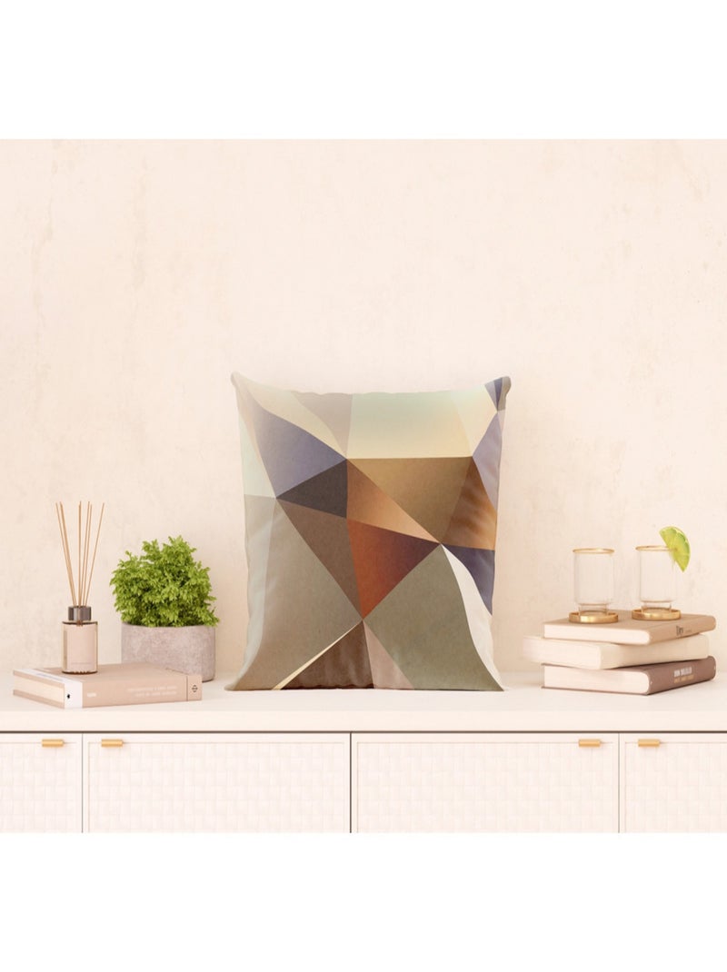 Coussin effet cuivré - 45 cm x 45 cm Multicolore - Kiabi