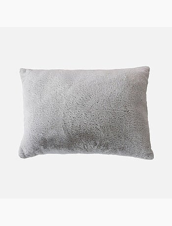 Coussin effet fourrure 65x50cm