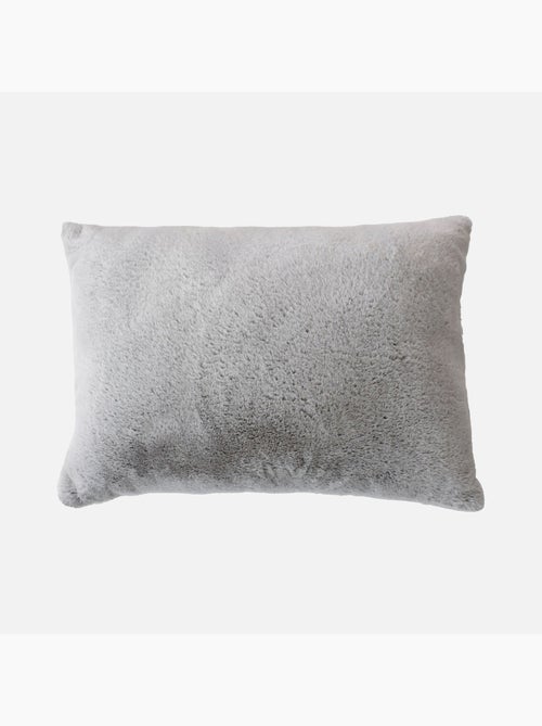 Coussin effet fourrure 65x50cm - Kiabi Coussin effet fourrure 65x50cm - Kiabi