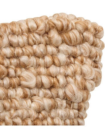 Coussin effet laine VOLNA