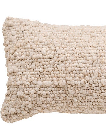 Coussin effet laine VOLNA