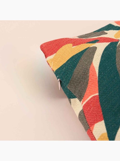 Coussin effet lin déperlant & anti-uv imprimé 40x40cm - Kiabi