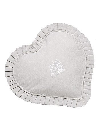 Coussin en cœur ELOISE 'Deko&co'