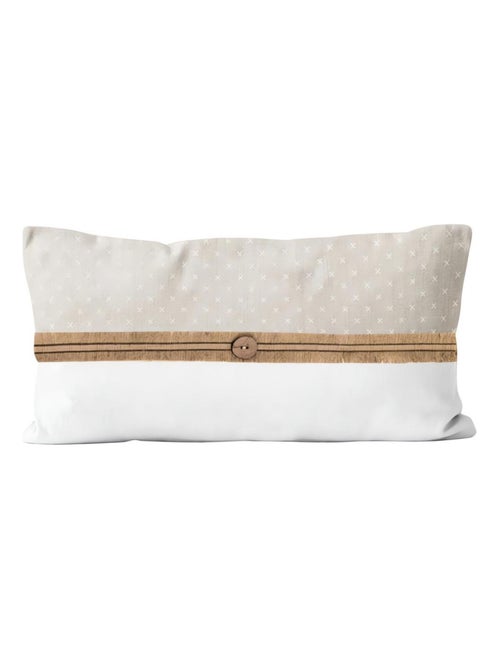 Coussin en coton 32X50 cm CANDICE, par Soleil d'Ocre - Kiabi