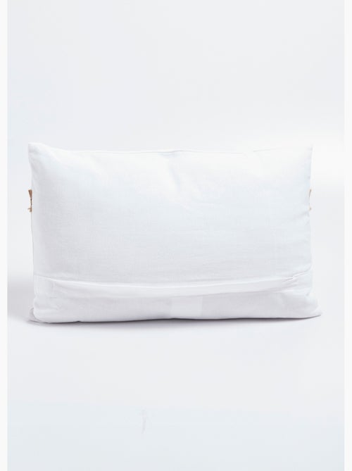 Coussin en coton 32X50 cm CANDICE, par Soleil d'Ocre - Kiabi