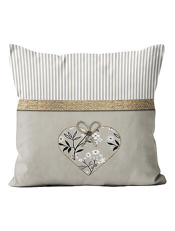 Coussin en coton 40x40 cm AIMEE, par Soleil d'Ocre