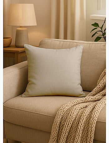 Coussin en coton 40x40 cm PANAMA, par Soleil d'Ocre