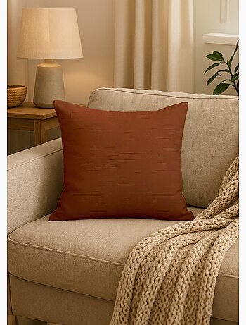 Coussin en coton 40x40 cm PANAMA, par Soleil d'Ocre